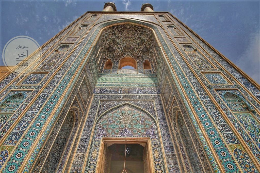 مسجد جامع یزد درب ورودی